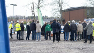 Besökare på eventet.