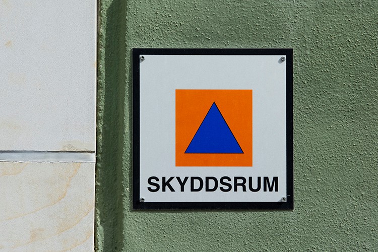 Civil Defense Shelter Sign