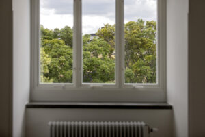 Fönsterrutor med träd